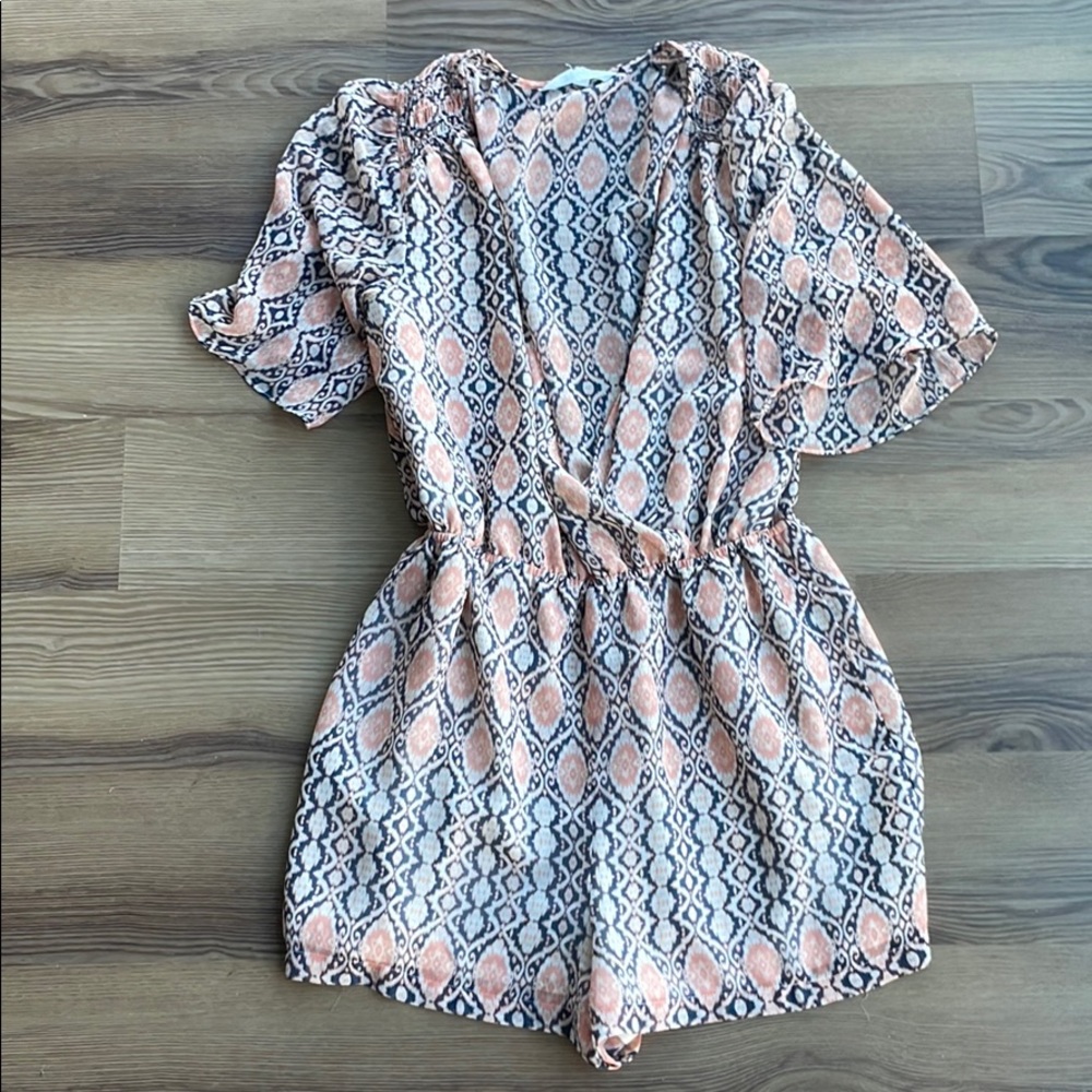 BCBG romper fits to size shorts are not too short